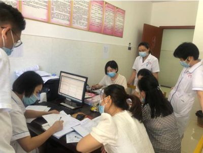 益陽市衛健委來沅督導健康民生項目和免費產前篩查工作